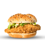 1/4 Lb Chicken Fillet Burger  Regular 