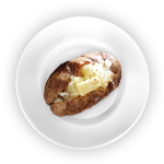 Jacket Potato With Butter 
