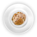 Jacket Potato With Chicken Mayonnaise 