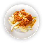 Kids 4pcs Chicken Nuggets Meal 
